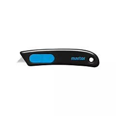 Martor Smartcut Knife Semi Automatic Retractable Disposable, Utility, 11.6 mm, Stainless Steel, Plastic (110100.08)