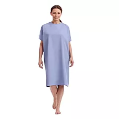MOBB Unisex Patient's Night Gown - Ceil Blue