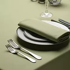 Milliken Signature Plus Table Cloth-Pistachio-72