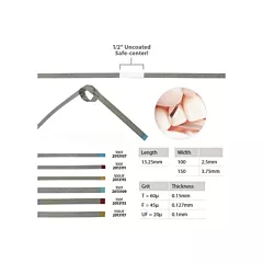 Premier Compo-Strip Diamond Abrasive Strip 2.5mm 100F Red 6/pack (VMPR-2013111)