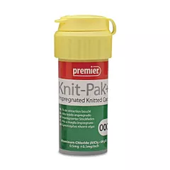 Premier Knit-Pak Plus Retraction Cord Impregnated Size 000 Dark Green 100