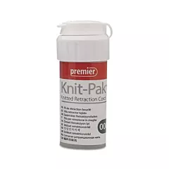 Premier Knit-Pak Retraction Cord Plain Size 000 Green 100
