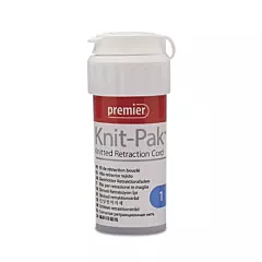 Premier Knit-Pak Retraction Cord Plain Size 1 Blue 100