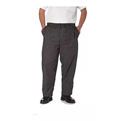 Mobb® Unisex Baggy Chef Pant (301P) Gangster Stripe