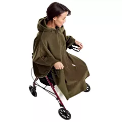 Fleece Mobility Cape-Royal Blue