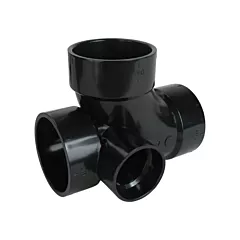 Bow Plumbing Left Side Inlet Tee Fitting