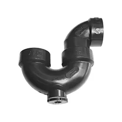 Bow Plumbing Solvent-Cement Joint P-Trap with Cleanout