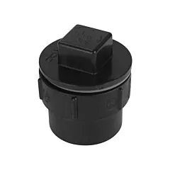 Bow Plumbing Fitting Cleanout Adapter with Plug and Gasket
