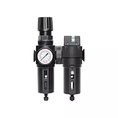 Topring Manual Drain Filter, Regulator & Coalescing Filter with Standard Bowl Modulair 300, 1/4