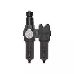 Topring Manual Drain Filter, Regulator & Coalescing Filter with Metal Bowl Modulair 400, 1/4