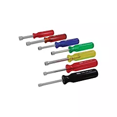 Gray Tools Nut Driver Set, 7 No. of Pieces, Non Magnetic, Imperial (CHS7A)