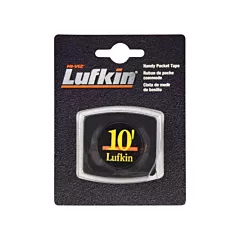 Lufkin By Crescent Pee Wee® Pocket Measuring Tape, 10' X 1/4