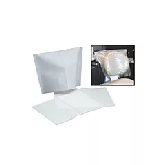 Quala Head Rest Covers Clear Plastic 9.5