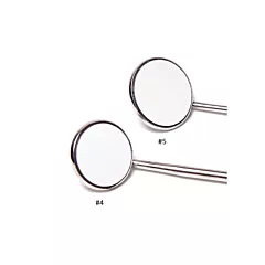 Quala Mouth Mirror Heads #5 Cone Socket Front Surface 12/box 