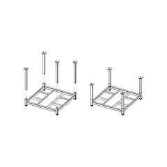 Spg Storage Product Group Airector® Base (BB4-4860HW)