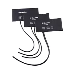 Riester Velcro Blood Pressure Cuff, 2 Tubes, Black - Adult (VMRI-108)