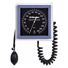 Riester Big Ben Wall Mount Aneroid, Square with Adult Cuff (VMRI-1465)