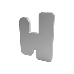 Metalware Support pour petite tablette de rayonnage enclenchable Interlok (XSSC)