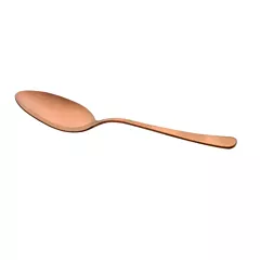 Mercer Culinary 0.7 Oz Solid Bowl Plating Spoon, Rose Gold