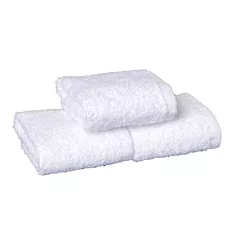Royal Rose Standard 100% Cotton Full Terry Face Towels 12/Pack | Size 12x12 |White