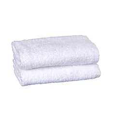Royal Rose Standard 100% Cotton Full Terry Hand Towels 12/Pack | Size 16x27 |White