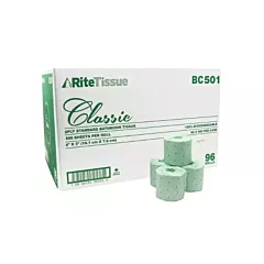 Rite Tissue Classic 2ply Toilet Paper- 96 roll/Case 