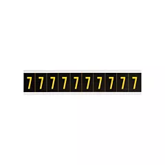 Brady Repositionable Individual Number and Letter Label