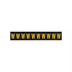 Brady Individual Number & Letter Labels