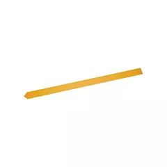 Brady Piquet d'avertissement vierge, 5,5', Jaune, Aucune (96951)