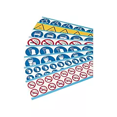 Brady Right to Know Pictogram Labels - Vapor Respirator, 2-1/4