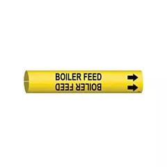 Brady Marqueur de tuyau «Boiler Feed»