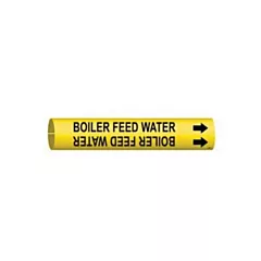 Brady Marqueur de tuyau «Boiler Feed Water»