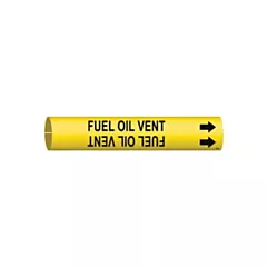 Brady Marqueur de tuyau «Fuel Oil Vent»