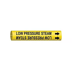 Brady Marqueur de tuyau «Low Pressure Steam»
