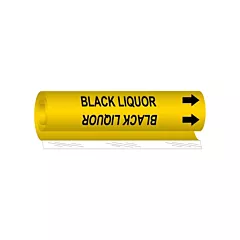Brady Marqueur de tuyau «Black Liquor»