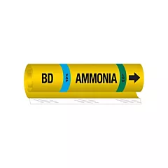 Brady Marqueur pour tuyau «BD Vap Ammonia Low» pour l'ammoniac (IIAR)