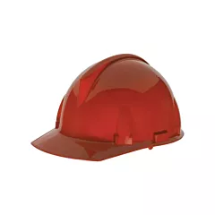 MSA Topgard® Protective Caps - Fas-Trac® Suspension, Ratchet, Red, Non-Vented, CSA Type 1/ANSI Type I, ANSI Class E/CSA Class E (475384)