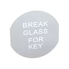 Key Boxes - Replacement Glass, 4-1/4