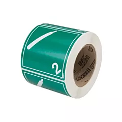 Incom Top Tape & Label Non-Flammable & Non-Toxic Gases TDG Shipping Labels
