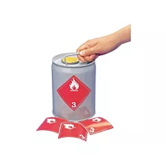 Incom Top Tape & Label Flammable Liquids TDG Shipping Labels