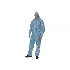 Lakeland 0.5 Mil CRFR Hooded Coveralls