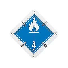 Incom Top Tape & Label 14 Legends Flip Chart Placard, Aluminum, 3/8/7/2/9/4/5.1/5.2/6 (FC5000WHR)