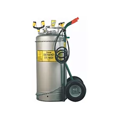 Encon Self-Contained Eyewash With Dolly Cart, Pressurized, ANSI Z358.1, 7 gal. (1106001)