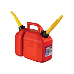 Scepter Combo Jerry Can Gasoline/Oil, 2.17 US Gal/8.25 L, Red, ULC/CSA Approved (3615)