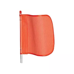 Checkers Industrial Products General Purpose Warning Whips, 5', Orange, Lamp Socket, Threaded (FS5L-O)