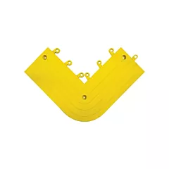 Wearwell ErgoDeck® Mat Outside Corner No. 560 (560.78X6X15X15BK-CS4)