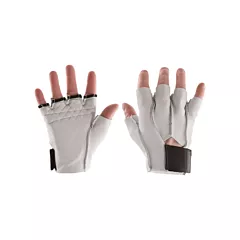 Impacto Anti-Impact Waffle Pad Gloves - Right, Large, Hook & Loop, Grain Leather (460-30-R-L)