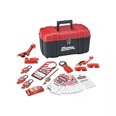 Master Lock Group Safety Lockout Kit - Zenex™ Padlock, 25 No. of Components Included, Electrical (1457E410KA)