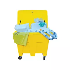 SPC Grand chariot pour déversement, Universel, Bac, 126 gal. US, Mobile (SKA-LT)