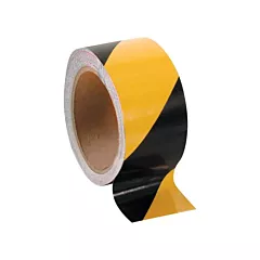 Incom Top Tape & Label Hazard Warning Tape - Non-Laminated
